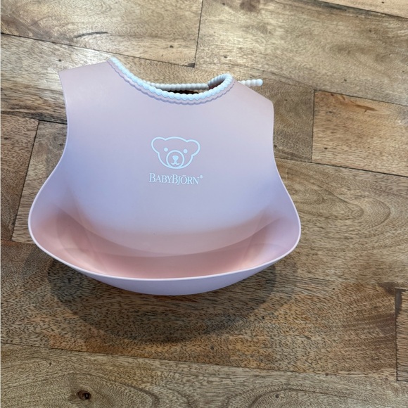 Pink BabyBjorn Baby Bib - Picture 1 of 4